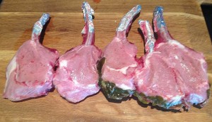 Recipes: lamb cutlets sous vide