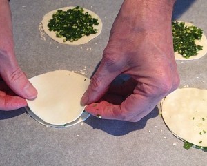 Recipes: Spring onion pancakes