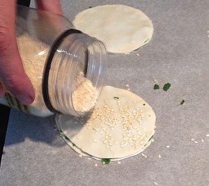 Recipes: Spring onion pancakes