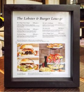 Lobster and Burger Bar St Regis Bangkok