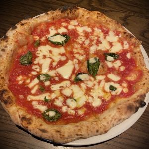 Gradi G Covid-19 comfort food margherita pizza